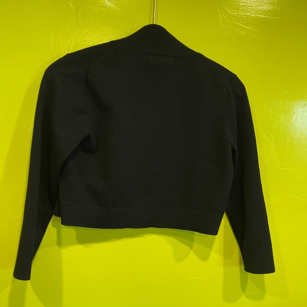 Calvin Klein Black Shrug Size M - Picture 3 of 3